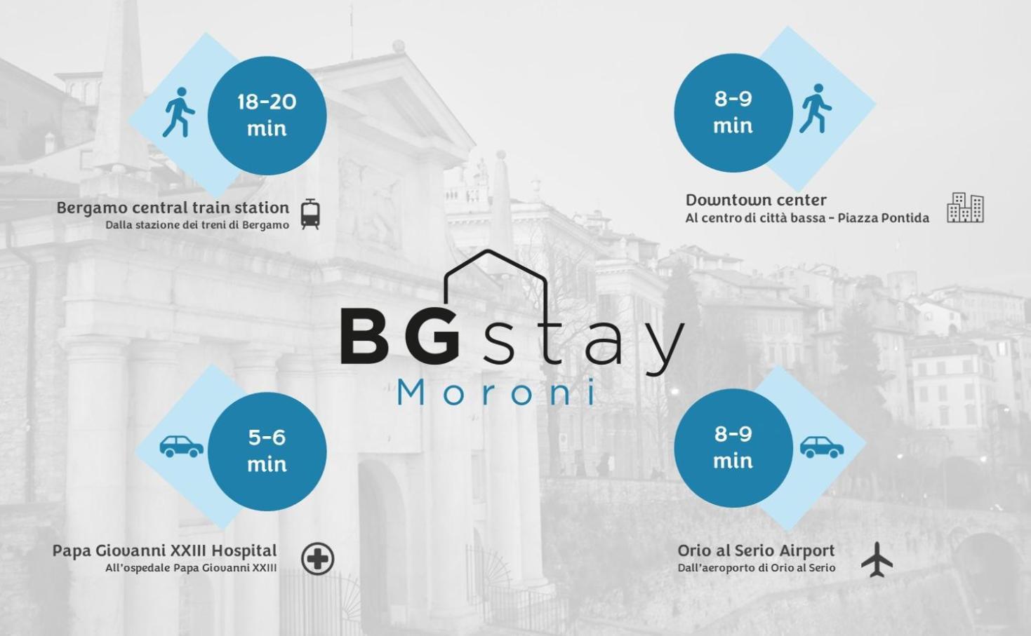 BG Stay Bergamo Exterior foto